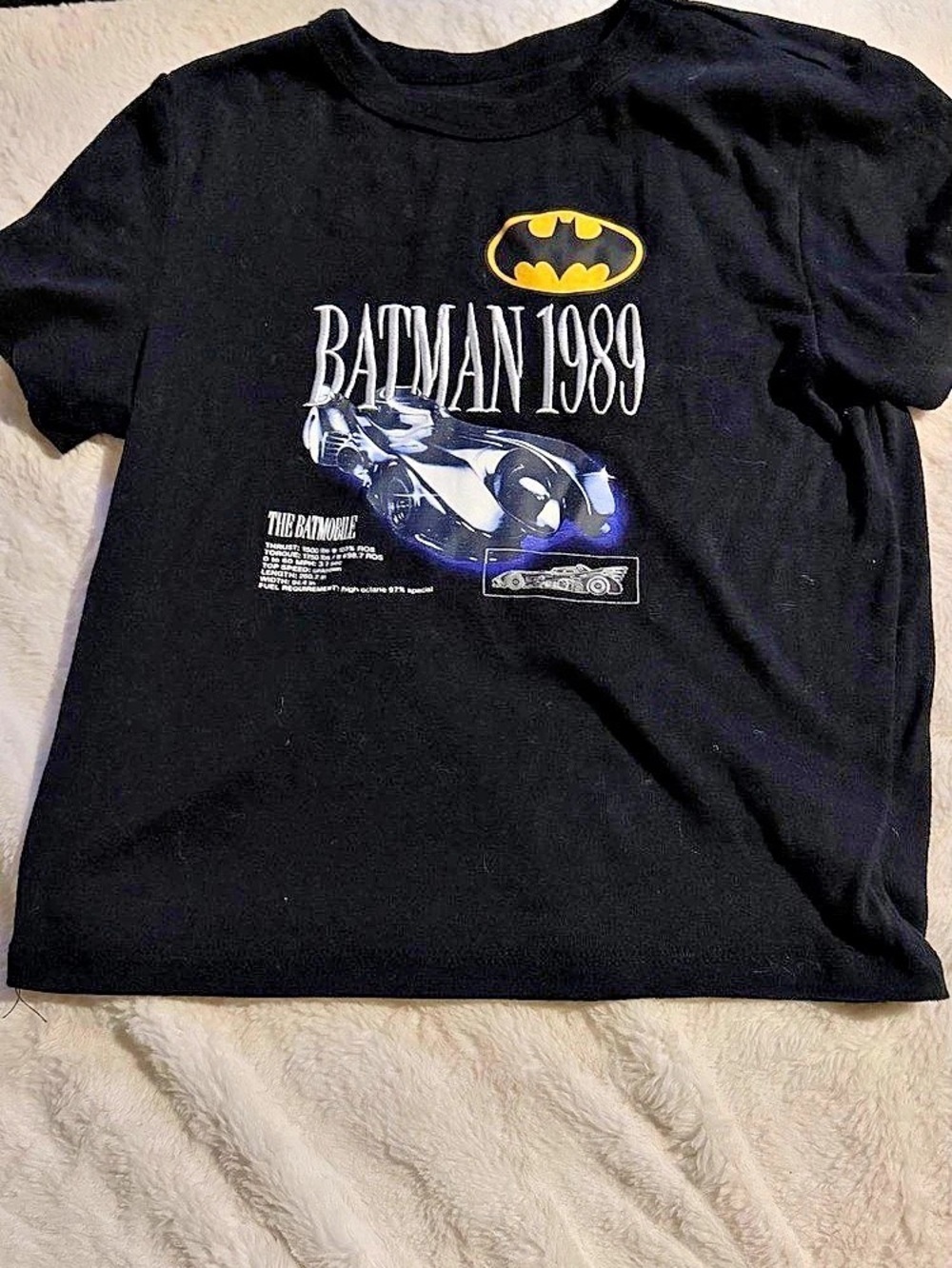 Batman 1989 Graphic Tee in Black